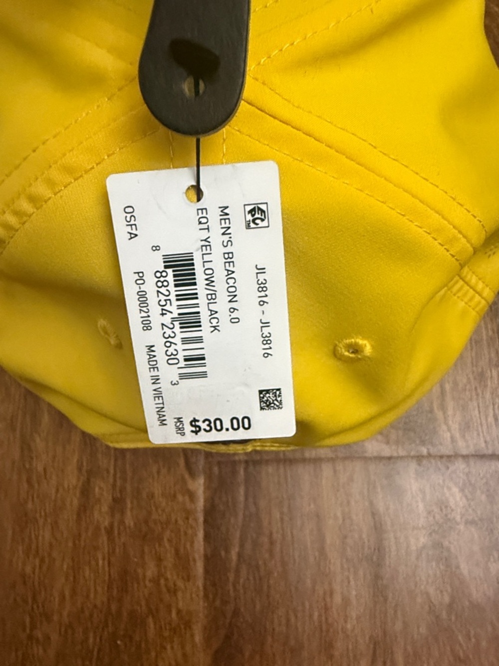 Adidas Men’s Yellow Trefoil Cap - Adjustable Fit - Picture 2 of 14